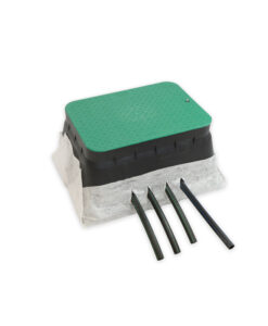 Ventilbox komplett mit 3 Stk. Hunter-Ventilen 1',mit 32er Leitungen inkl. Schmutzfänger