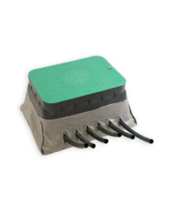 Ventilbox komplett mit 5 Stk. Hunter-Ventilen 1',mit 32er Leitungen inkl. Schmutzfänger