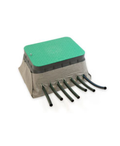 Ventilbox komplett mit 6 Stk. Hunter-Ventilen 1', mit 25er Leitungen inkl. Schmutzfänger